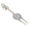 Deluxe Golfer's Divot Key Chain